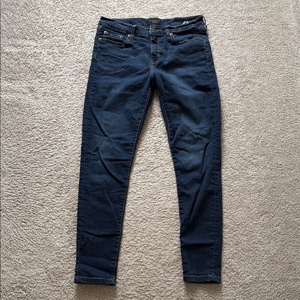 Banana Republic Sculpt Skinny Blue Jeans